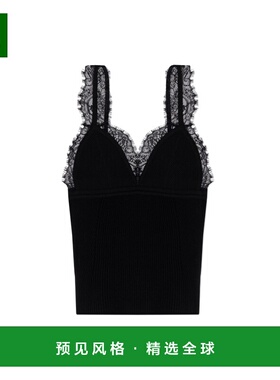 香港直邮BLUMARINE 女士背心吊带 A522M624A0N0990 AW2025 黑色