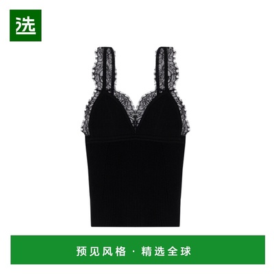 香港直邮BLUMARINE 女士背心吊带 A522M624A0N0990 AW2025 黑色