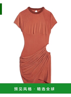 香港直邮Jacquemus 垂褶镂空性感包臀裙连衣裙 231JS057-23