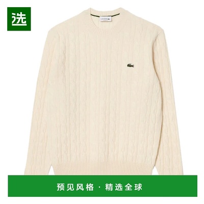香港直邮LACOSTE 男士针织毛衣 AH2924BIANCO CO 白色 MAGLIONE U