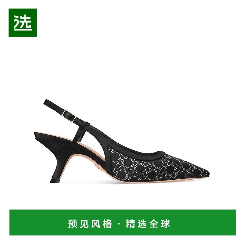 欧洲直邮DIOR (2025新品) Dior Capture 露跟高跟鞋迪奥尖头