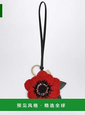 1h可退 香港直邮Miu Miu 缪缪 女士 Trick皮革钥匙扣 5TT2202CVF