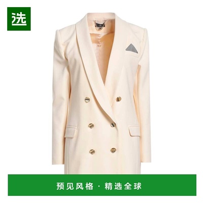 1h可退 香港直邮Elisabetta Franchi 女士 西装外套 beige米色 舒