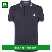 AW2025 香港直邮FRED 蓝色 POLO衫 FPM3600P55350 PERRY 男士
