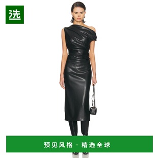 1h可退 香港直邮enza costa 女士 皮革雕刻连衣裙 LM5624