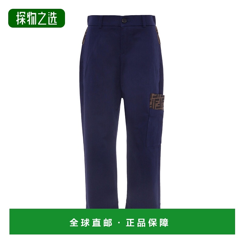香港直邮Fendi FF 细节长裤 JMF545AS5Y