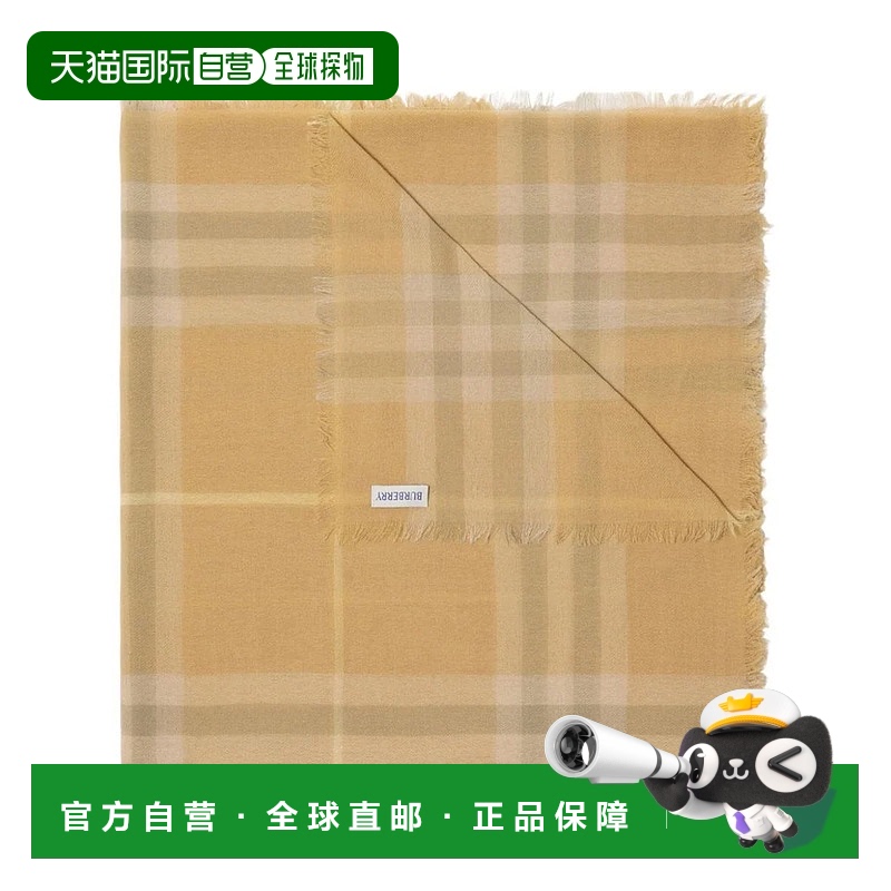 欧洲直邮BURBERRY 女士围巾8080098A3743FLAX博柏利