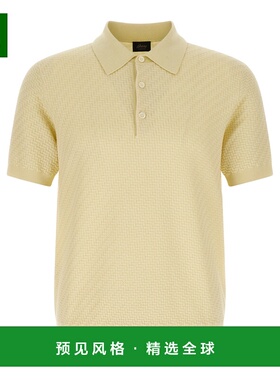 香港直邮BRIONI 男士POLO衫 UMR20OPAK229200 SS2026 黄色