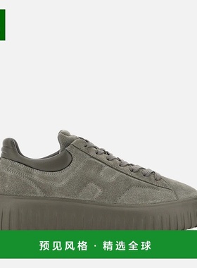 欧洲直邮Hogan H-Stripes深灰色运动鞋