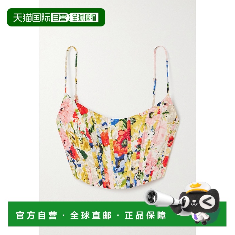 1h可退 香港直邮ZIMMERMANN 女士 上衣 8507TRS241 blue蓝色 舒适