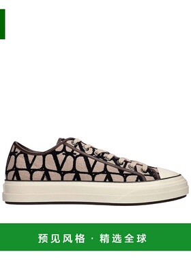 香港直邮Valentino Toile Iconographe 男鞋低帮板鞋 77I-3GT004