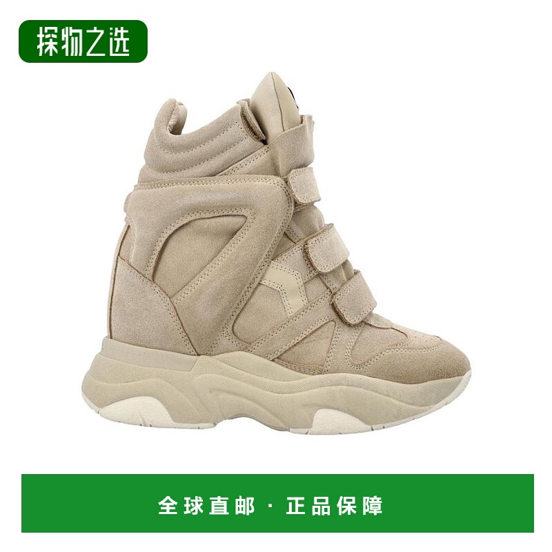 香港直邮Isabel Marant balskee 高帮坡跟运动鞋 BK0009FAA1E18S