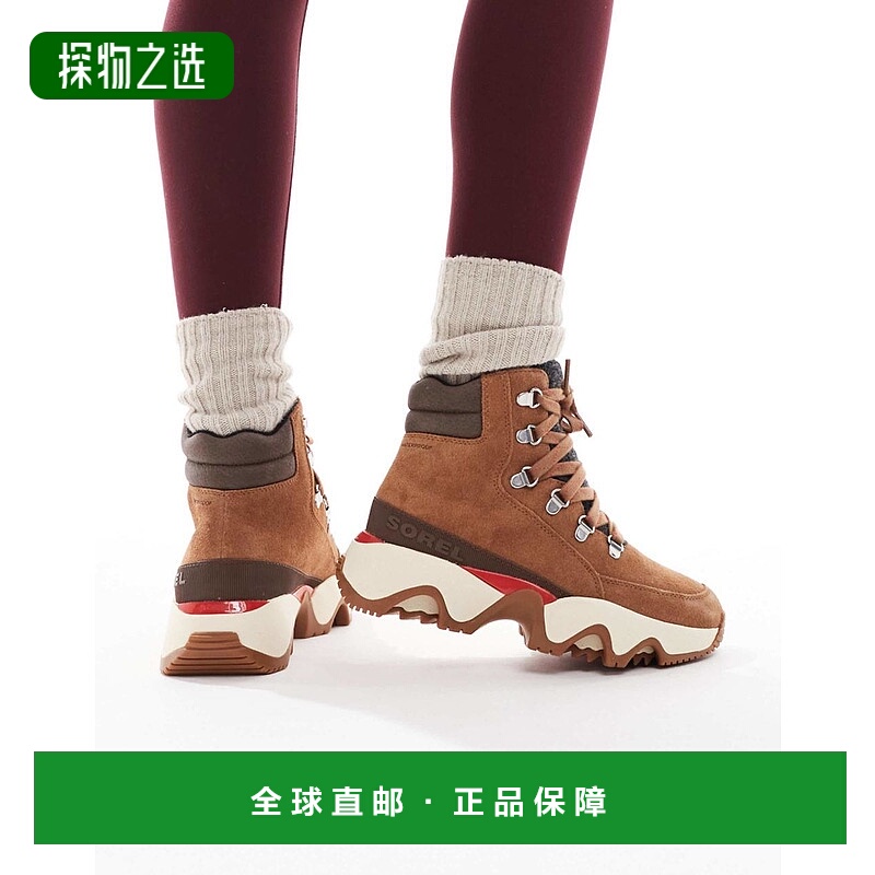 香港直邮Sorel 冰熊 女士 Kinetic Impact Conquest Plus 天鹅绒