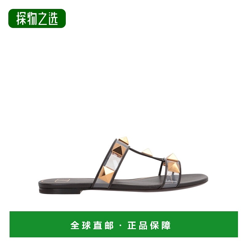 【99新未使用】香港直邮Valentino 徽标凉拖凉鞋 2W0S0BU9CWS