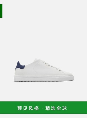 欧洲直邮Axel Arigato CLEAN 90系列男士白色/蓝色休闲运动鞋