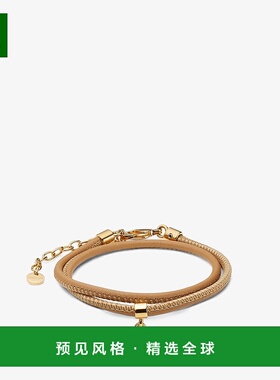 1h可退 欧洲直邮FENDI (2025新品) Bracelet Forever Fendi-驼色