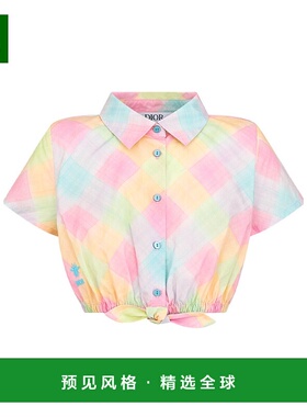 香港直邮Dior 格纹短袖衬衫 5WBM11SRTL