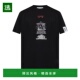 黑色 香港直邮ICEBERG 圆领印T I1P0F01590006327 AW2025 男士 T恤