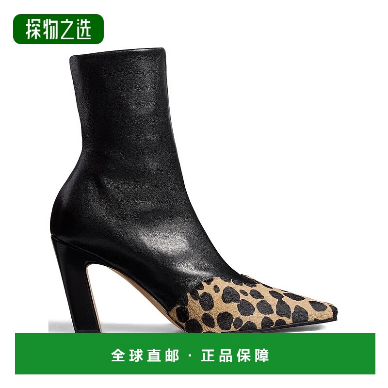 香港直邮KHAITE 女士 NEVADA 85 短靴 F1067973 black黑色 舒适时