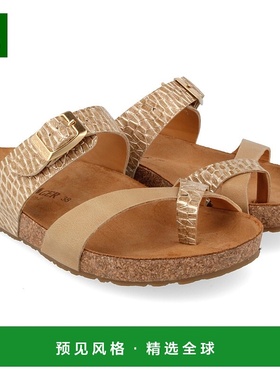 香港直邮HAFLINGER 女士凉鞋 1250832GOLD CO 棕色