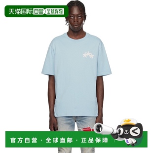 蓝色 Three Star 1h可退 恤 男士 AMJYTE1148 香港直邮AMIRI