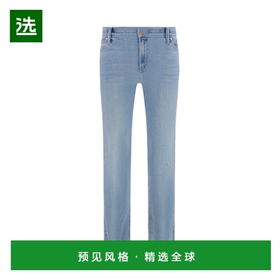 香港直邮MOTHER 女士牛仔裤 19061008BBID SS2025 蓝色 Ankle Fra