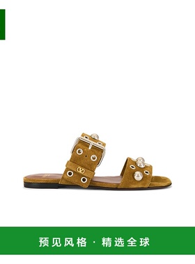 1h可退 香港直邮Valentino 华伦天奴 女士 Nellcote 凉拖平底鞋 7