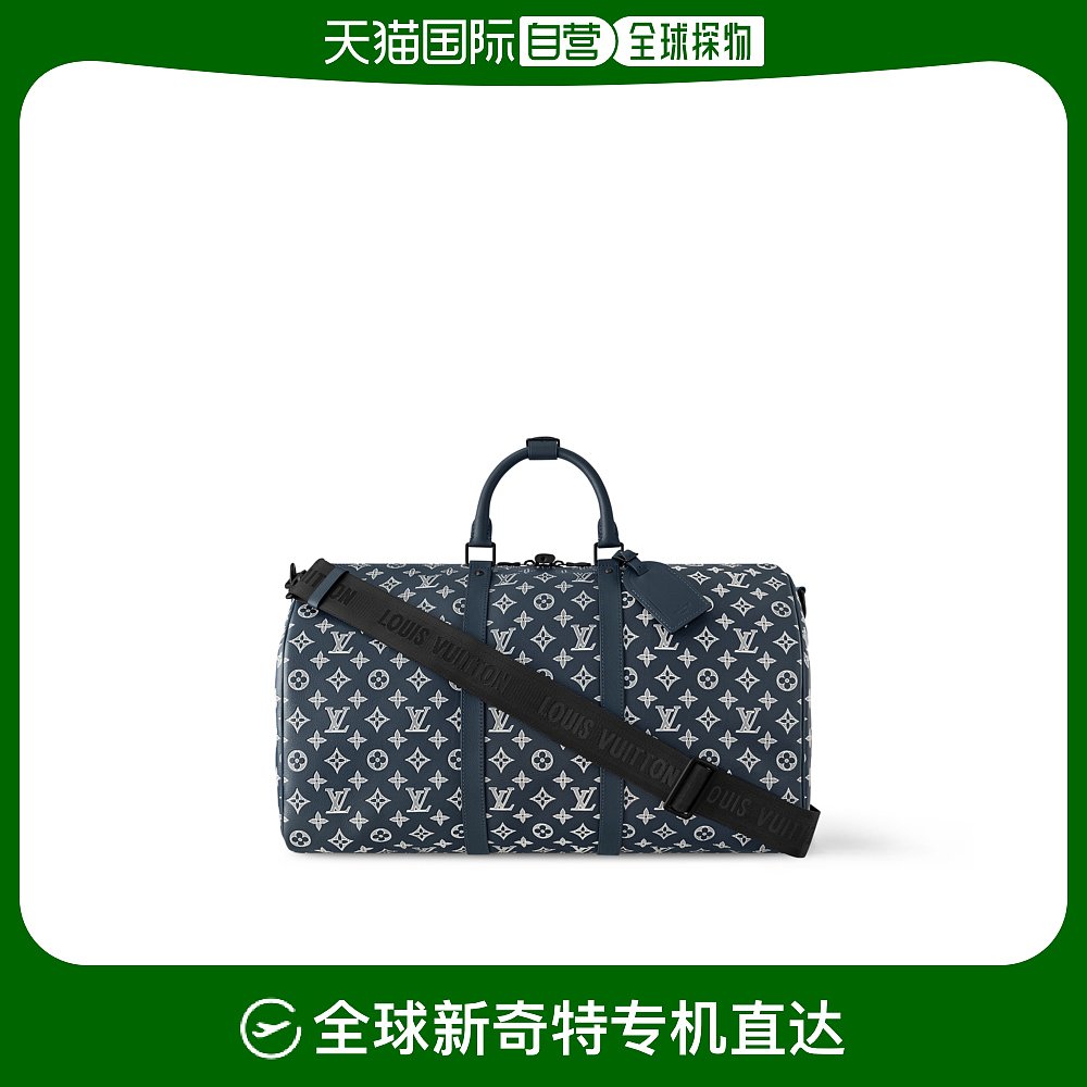 欧洲直邮louis vuitton(路易威登)男士keepall 肩带 50 旅行袋