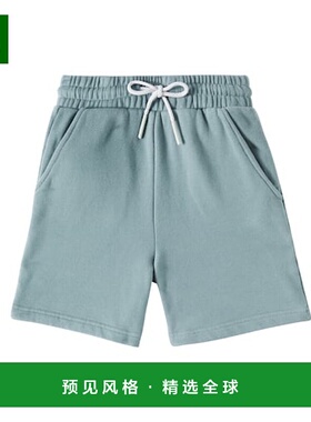 1h可退 香港直邮Bonpoint 女童 Egon 棉质抓绒百慕大短裤童装