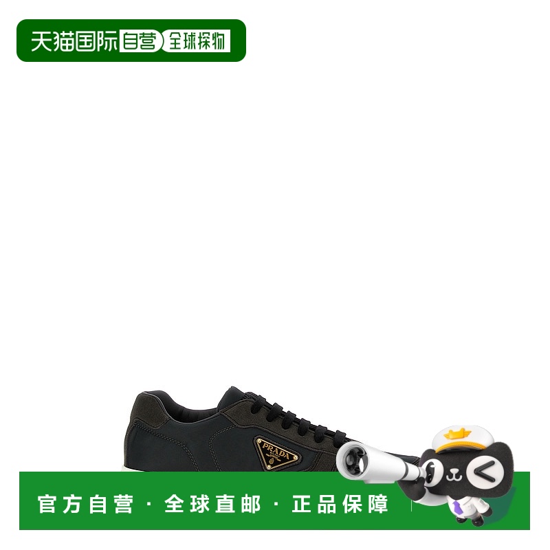 1h可退 香港直邮Prada 普拉达 男士 徽标运动鞋 2EE369FD0023KUY