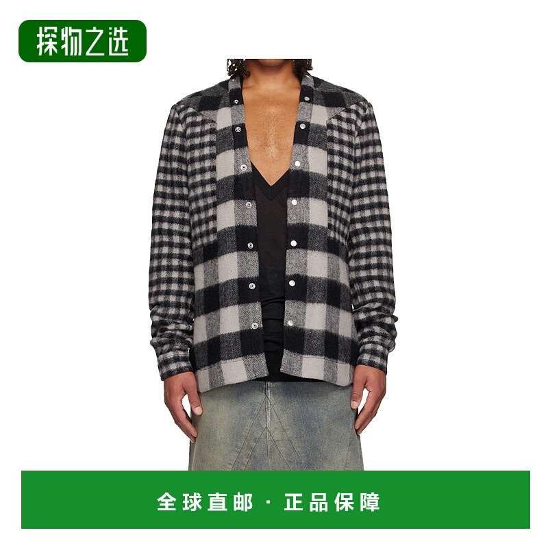 香港直邮Rick Owens Concordians Larry Fogpocket 羊毛休闲夹克