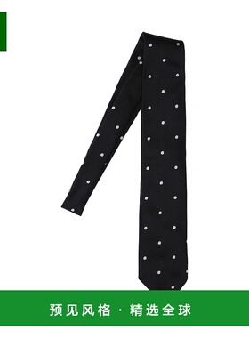 1h可退 香港直邮Tom Ford 汤姆·福特 男士 黑色领带 STE001S0138