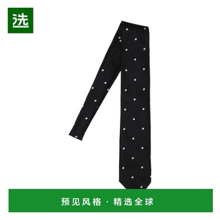 香港直邮Tom 黑色领带 Ford 男士 STE001S0138 汤姆·福特 1h可退