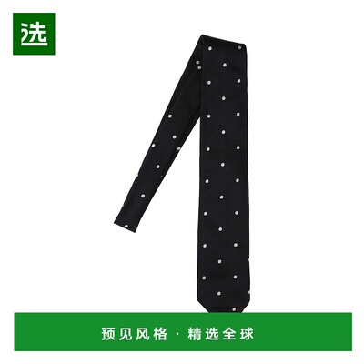 1h可退 香港直邮Tom Ford 汤姆·福特 男士 黑色领带 STE001S0138