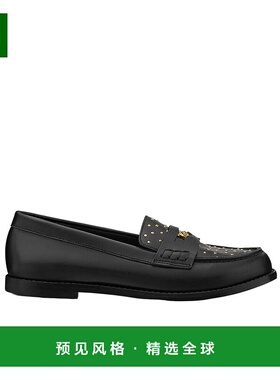 香港直邮Versace 圆头乐福鞋 10203381A15518