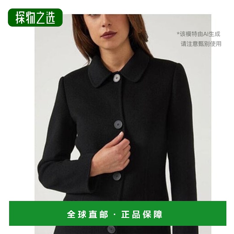 香港直邮Emporio Armani 排扣大衣 1NL02TM630