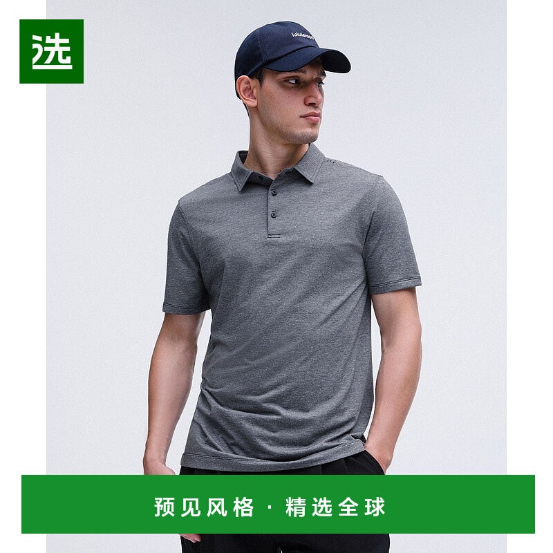 1h可退 欧洲直邮LULULEMON露露乐檬 Evolution短袖Polo衫高尔夫