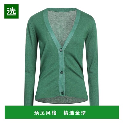 1h可退 香港直邮Majestic Filatures 女士 针织开衫 green绿色 舒