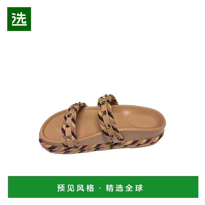 香港直邮Valentino Rockstud拖鞋 WS0JR3FJG凉鞋