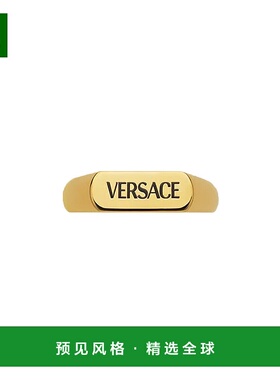 香港直邮versace 范思哲 女士 Logo戒指 10193621A00638指环