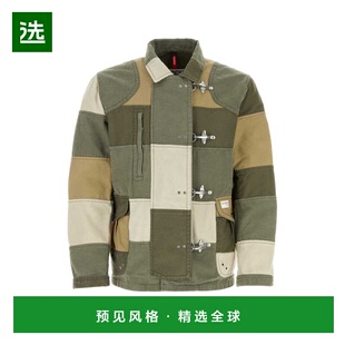 香港直邮FAY 男士夹克 MAM0346096LUF40QBI 花色 Patchwork shirt