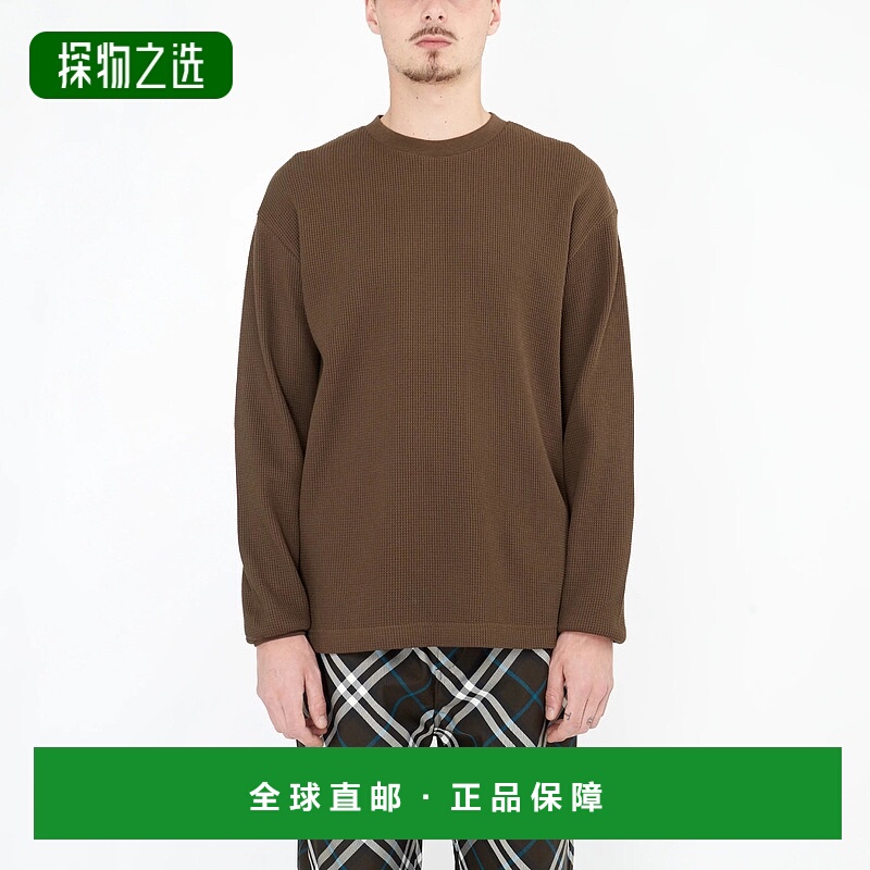 1h可退 香港直邮Burberry 巴宝莉 男士 Manches Longues à Marro