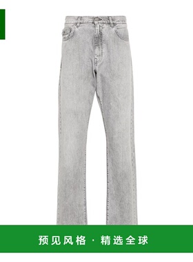 香港直邮Versace 腰带环牛仔裤 10108161A11274范思哲直筒裤