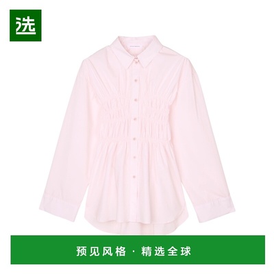 香港直邮CECILIE BAHNSEN 女士长袖衬衫 25RTW12001BLUSHPINK