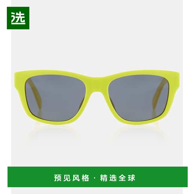 香港直邮Celine 思琳 女士 方框太阳眼镜 001392 yellow黄色 舒适