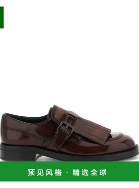 香港直邮CHURCH'S 女士芭蕾乐福鞋 DE02769EMF0AEY AW2025 深棕色