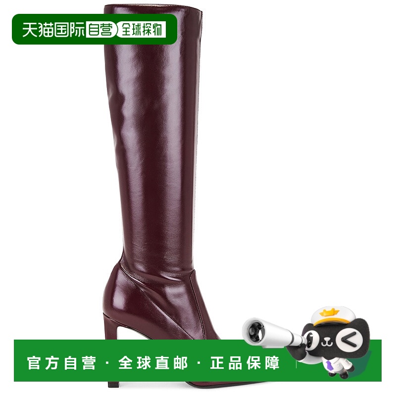 1h可退 香港直邮Saint Laurent 圣罗兰 女士 Francoise 漆皮及膝