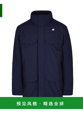 香港直邮K-WAY 男士户外冲锋衣 K8136VWK89 AW2025 蓝色 K-Way Ja