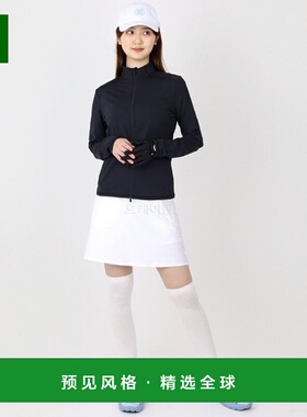 韩国直邮G/Fore高尔夫长袖夹克衫黑色百搭休闲防晒拉链底座时尚