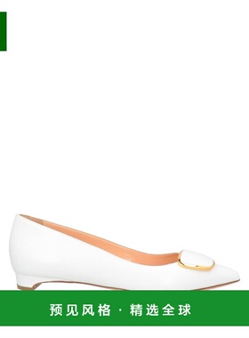 1h可退 香港直邮Rupert Sanderson 女士 芭蕾舞鞋 white白色 舒适